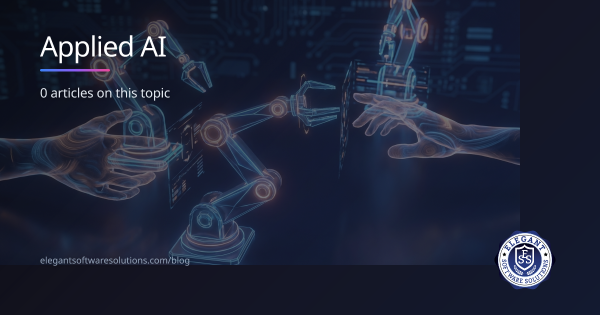 Applied AI | AI Insights | Elegant Software Solutions