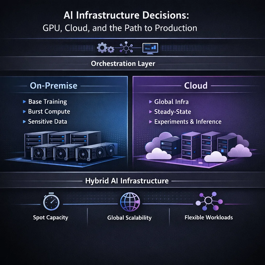 Diagram 1 from AI Infrastructure Decisions: GPU, Cloud, and the Path to Production
