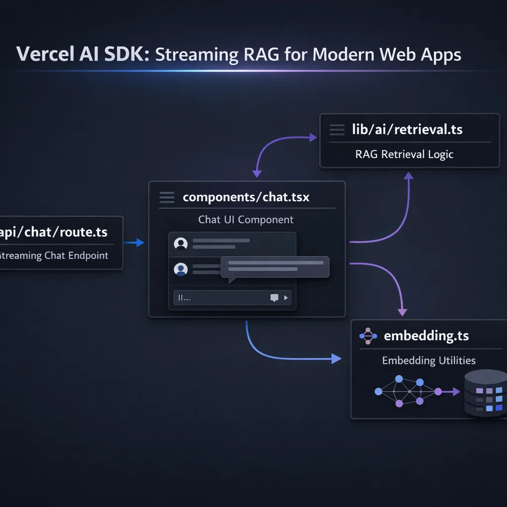 Diagram 1 from Vercel AI SDK: Streaming RAG for Modern Web Apps