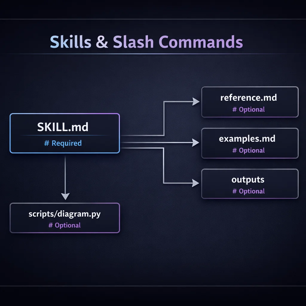 Diagram 2 from Skills & Slash Commands